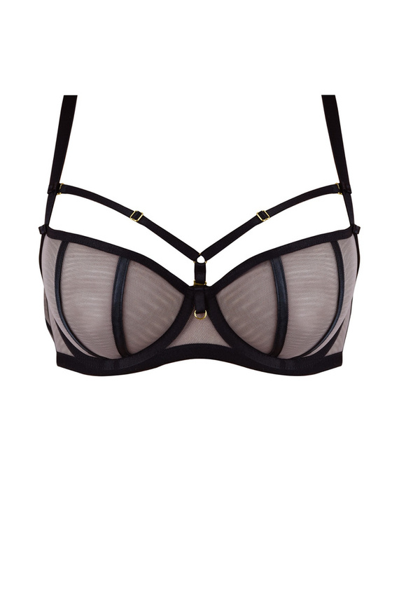 Biustonosz balkonetka 19120 Naked Mediolano beżowy