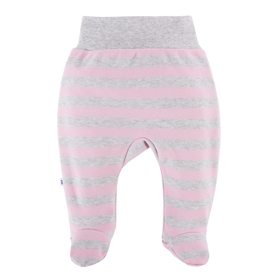 Półśpiochy niemowlęce 2-pak Ancymon Eevi - szary/różowy