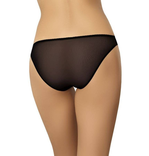 Figi damskie siateczkowe Agil Teyli - czarny