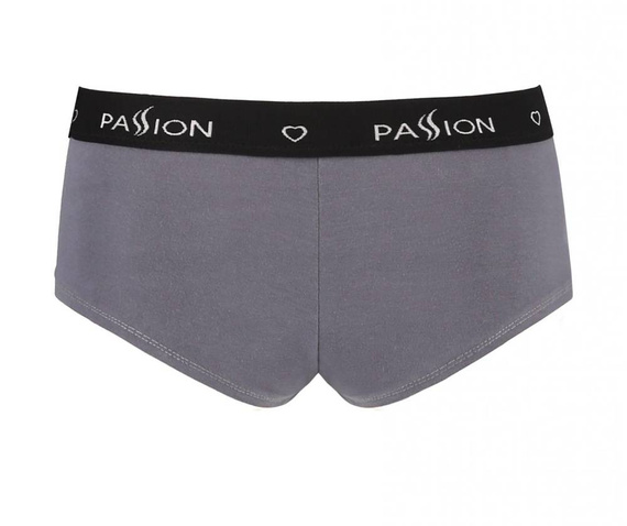 Figi szorty damskie PS013 Passion ciemny szary