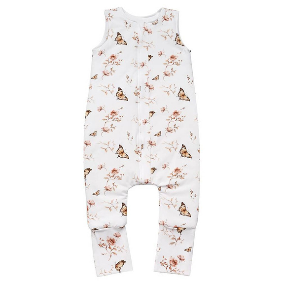 Całoroczny śpiworek do spania z nogawkami Butterflies Yosoy