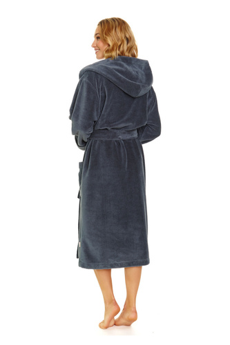 SWW.7135 Szlafrok damski Doctor Nap - grey