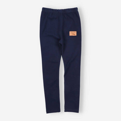 Legginsy dziewczęce Lagarto Verde -  granatowy