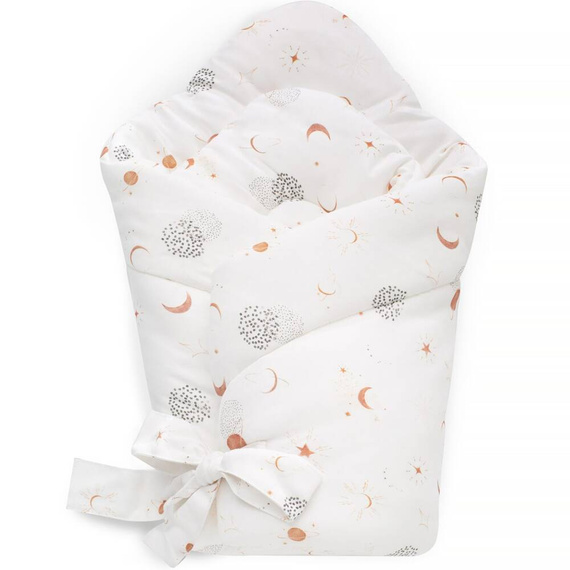 Rożek niemowlęcy Sky Stars eco satin cotton Yosoy