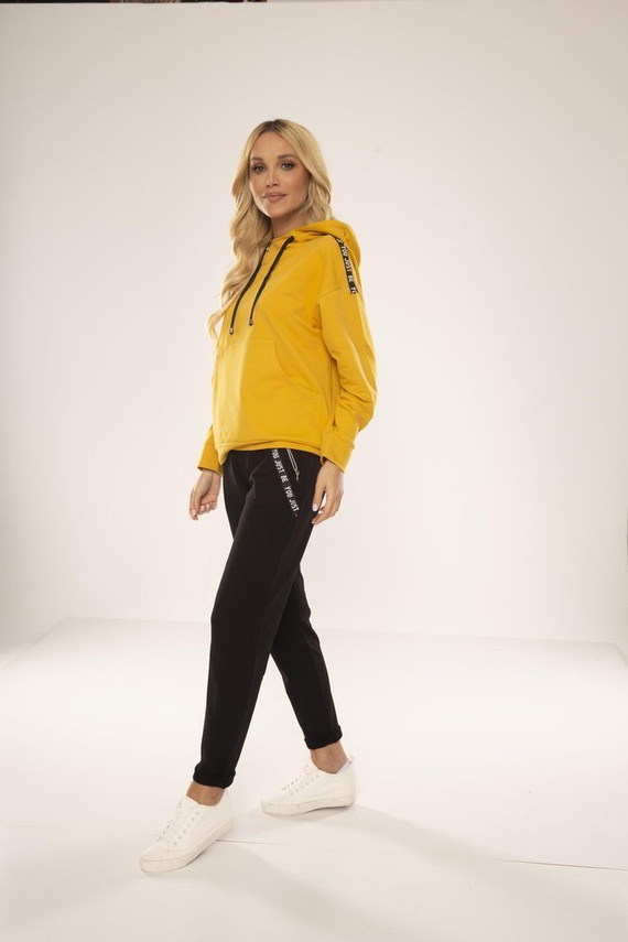 Komplet dresowy 496 Just Forex - miodowy