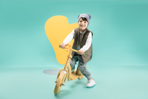 Kamizelka rozpinana Fun Time Pinokio - zielony