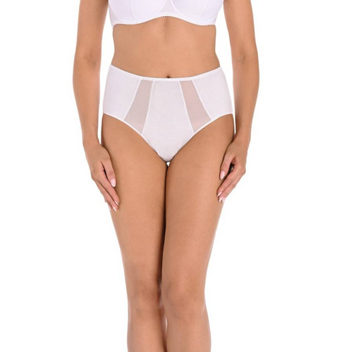 Figi z wysokim stanem Vicky Teyli - biały