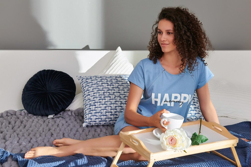 Doctor Nap Koszula nocna do karmienia i na ciążę 9504 – bawełna, wygoda i styl