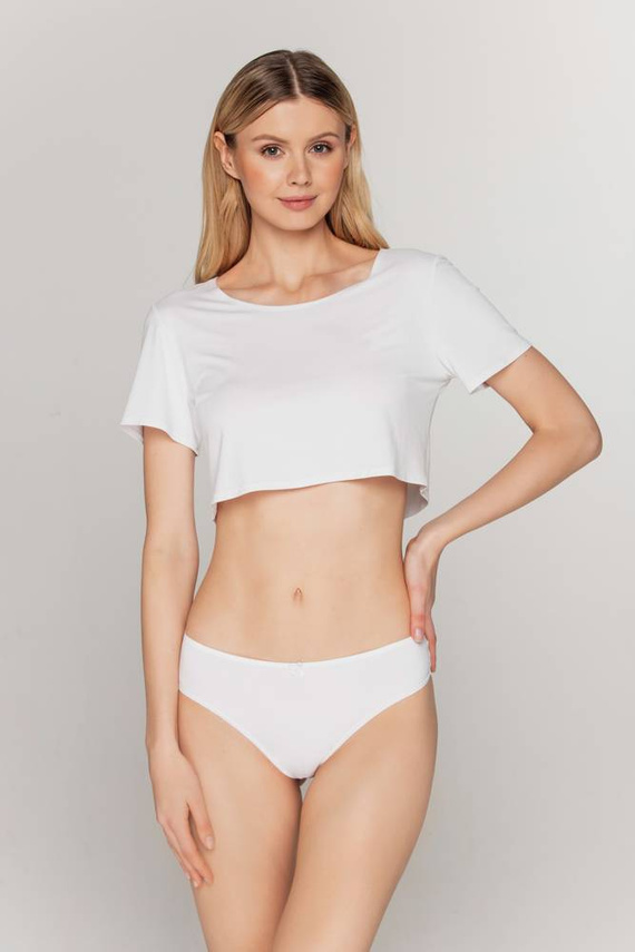 BBL 118 Figi damskie Babell Biały