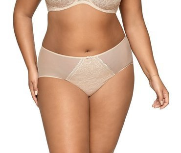 1396 Figi damskie AVA beżowy