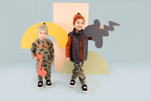 Czapka dziecięca Olivier Pinokio - brąz