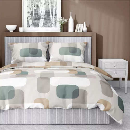 Pościel Satin Stories Detexpol 5487 A | Miękka bawełna satynowa, elegancki zestaw prezentowy