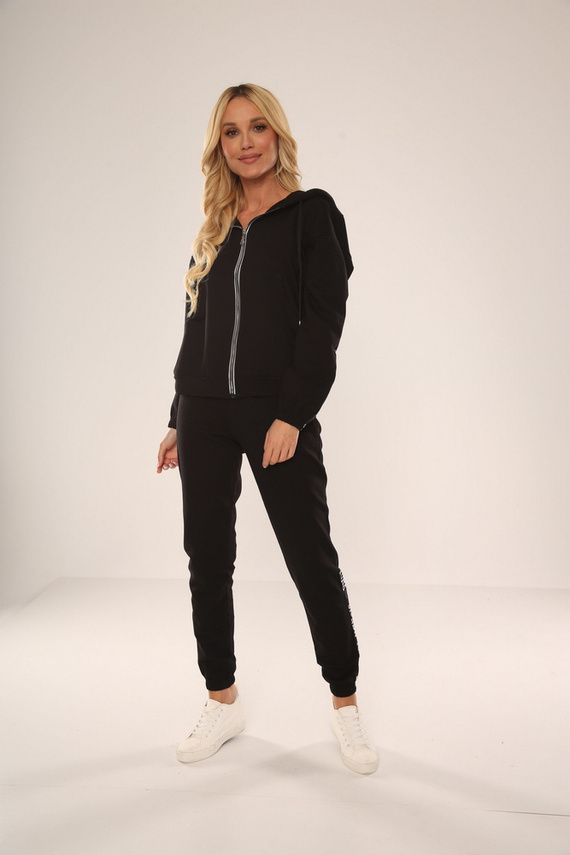 Komplet dresowy 619 New York Forex - czarny