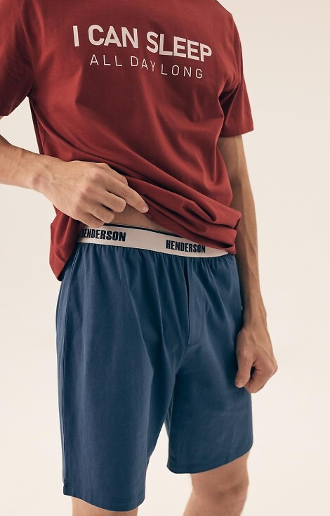Piżama Męska 42614 Sleeper Henderson - bordo