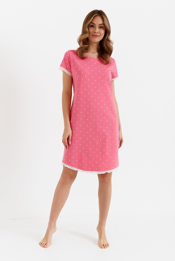 Koszula nocna 446 Cana -różowy