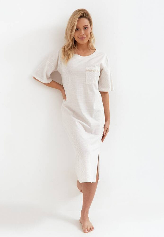 Koszula nocna 234 Cana- beżowy