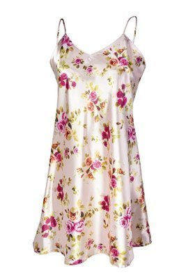 Halka satynowa Flowers  DKaren - DK-HK4 ecru