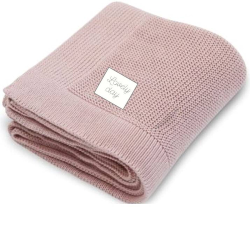 Kocyk niemowlęcy Lovely Day Pinokio - różowy