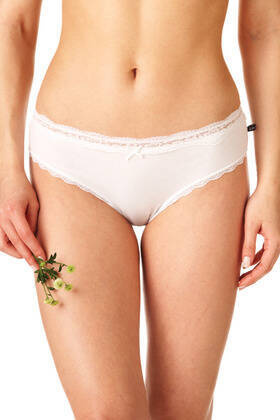 Figi damskie LPR 280  A'2  2-pak Key biały