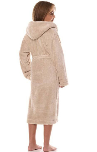 Szlafrok dziecięcy 2434 L&L angora