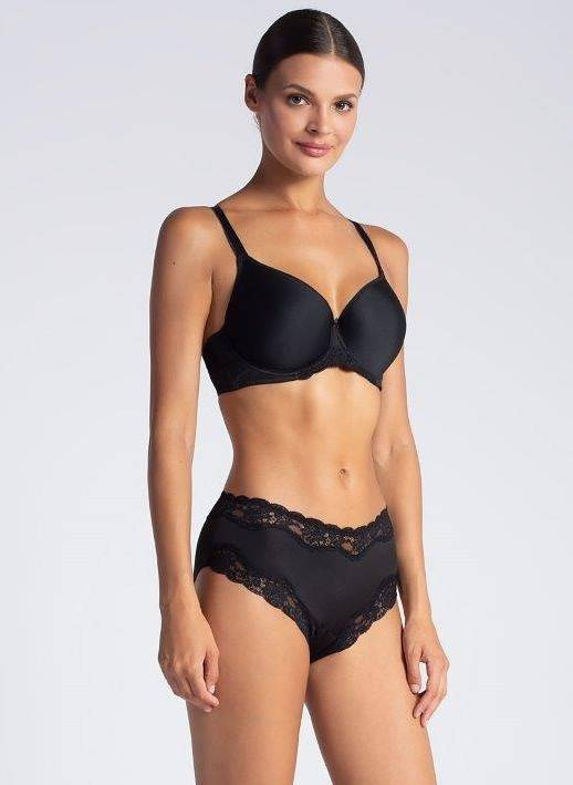 BAH 791H4 Rose Biustonosz usztywniany Gatta - czarny