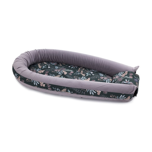 Kokon niemowlęcy Premium Night Flowers - Makaszka