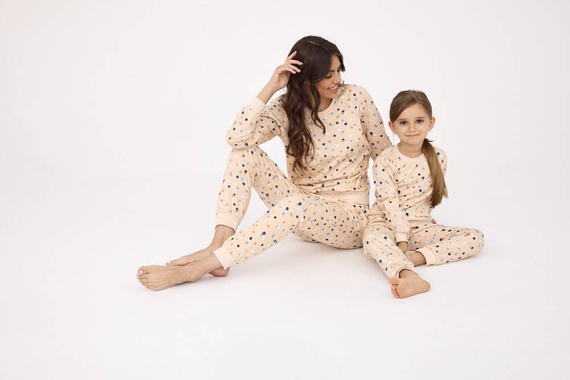 Piżama damska 163/378 Maya Cornette beżowy