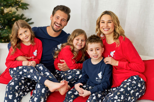 PDG.5264 "Frozen" Piżama dziecięca Unisex Doctor Nap - navy blue