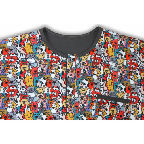 Koszula męska z szlafmycą 2024/24 Dogs Sesto Senso