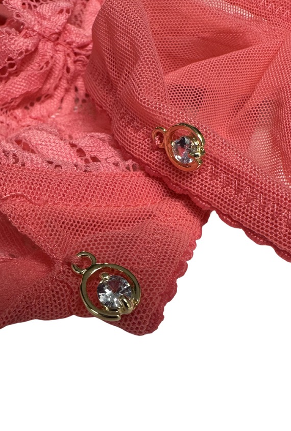 Komplet bielizny Resilque Tomato Red Passion czerwony – kobieca elegancja i styl