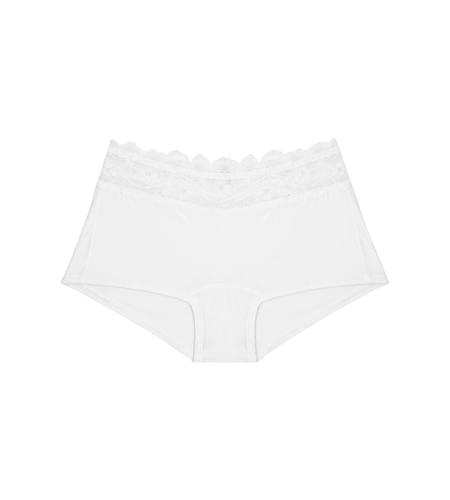 Figi Damskie Lovely Micro Short Triumph biały