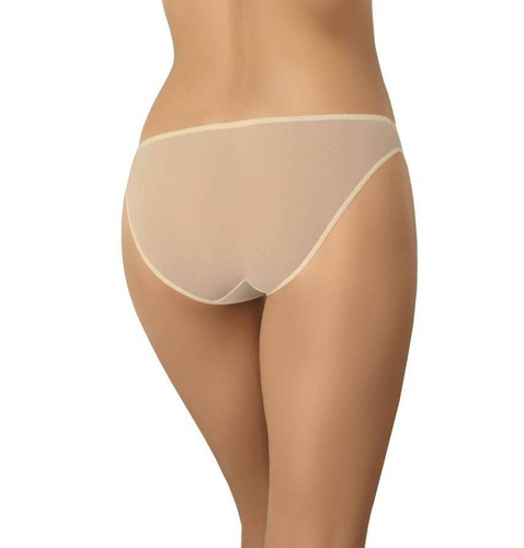 Figi damskie siateczkowe Agil Teyli - beżowy