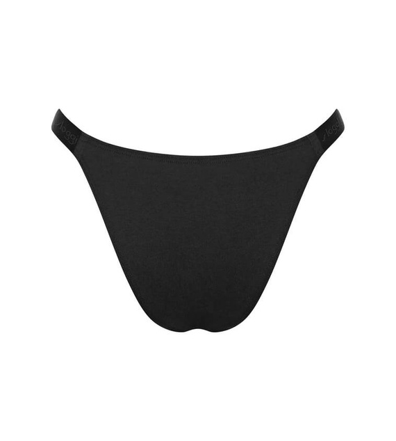 Figi Damskie Casual Tiny tanga Sloggi Go - black