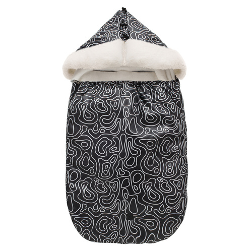 Śpiworek do fotelika Winter Pinokio - czarny