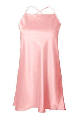 Halka satynowa koszulka damska Anna DKaren - Róż