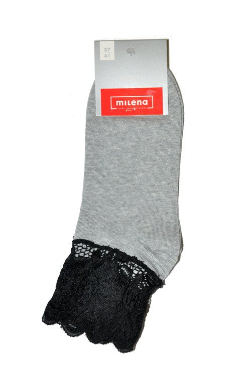 Skarpety damskie Milena 1061 jasny melanż