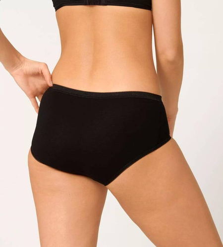 Figi damskie Basic+ Midi Sloggi- czarny