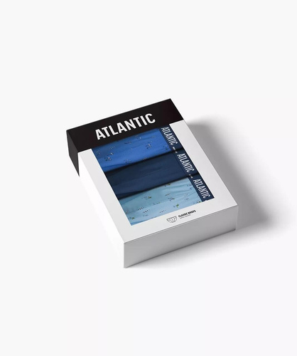 Slipy męskie 3MP-196 A'3 Atlantic- niebieski