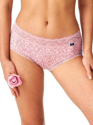 Figi damskie LPC 640 2-pak Key różowy brązowy