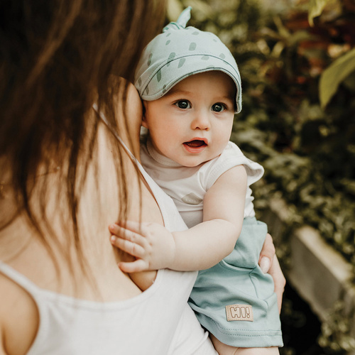 Body niemowlęce na ramiączkach Pacific Eevi - biały