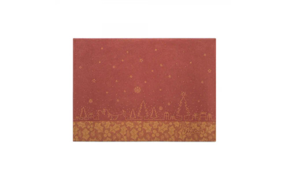 Ścierka do naczyń świąteczna 9451/1 Merry Christmas Zwoltex czerwony