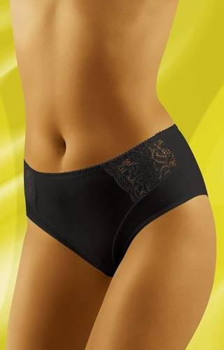 Figi damskie Eco-SI Wol-Bar - czarny