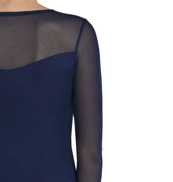 Body damskie z długim rękawem Willow Teyli - blue