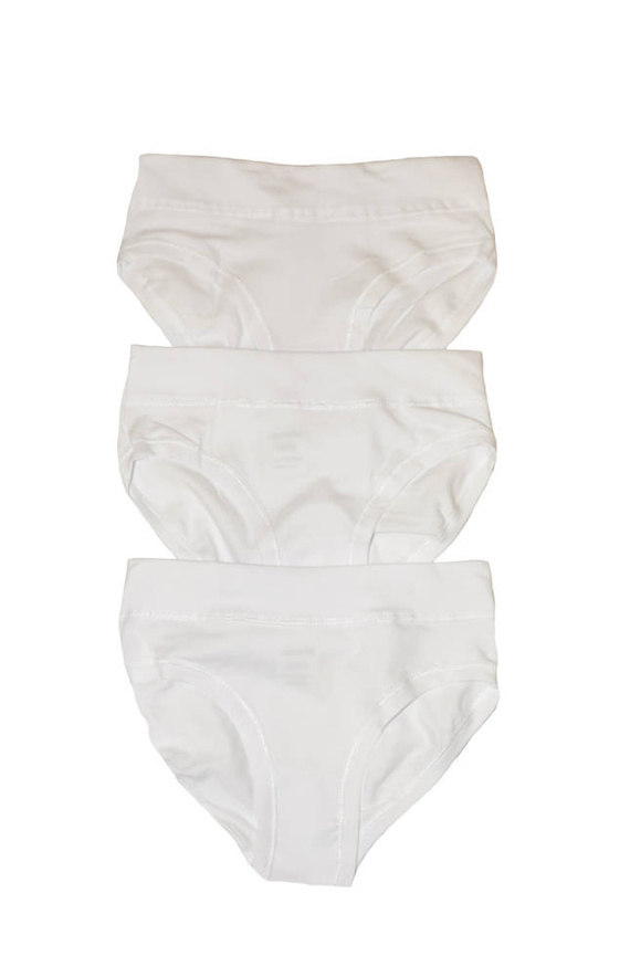 Figi dziewczęce 806 3-pak Cornette biały