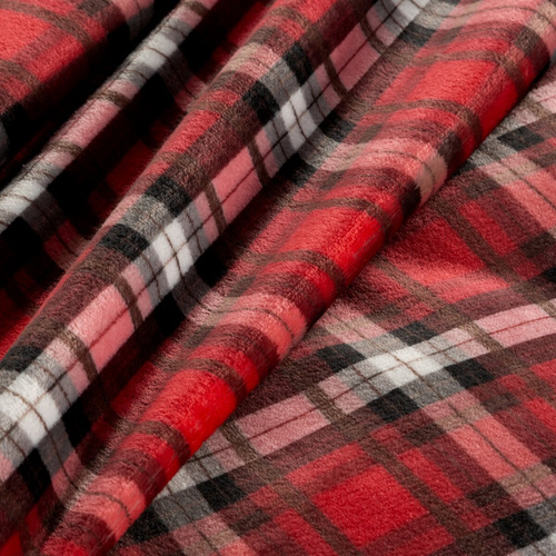 Koc świąteczny Bliss Eurofirany czerwony 