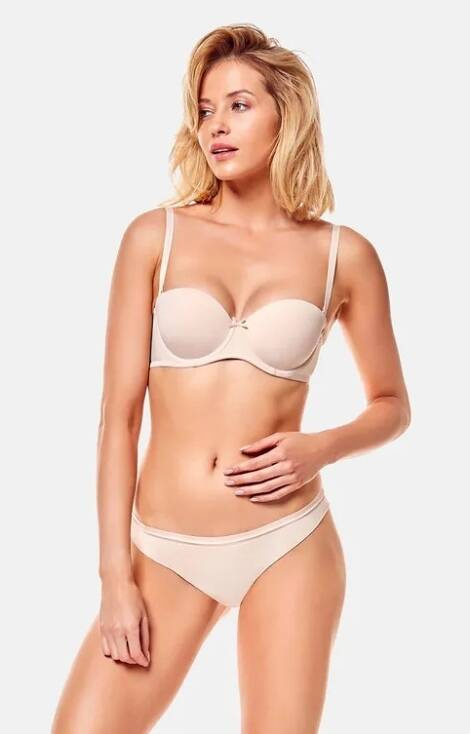 Biustonosz bardotka 23446 Raff Henderson beżowy