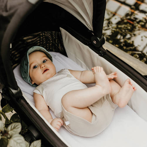 Body niemowlęce na ramiączkach Pacific Eevi - biały