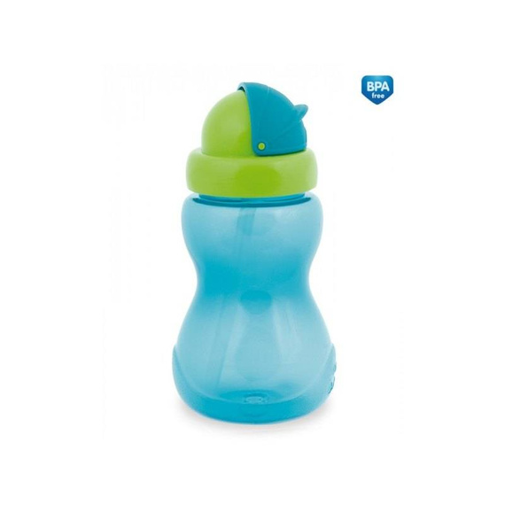 Bidon ze składaną rurką CA56/109BLU Canpol Babies niebieski 