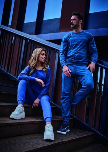 Komplet dresowy modal 800/404 Gabi Cornette jeans 