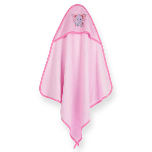 Niemowlęce okrycie kąpielowe Słonik Martex różowy